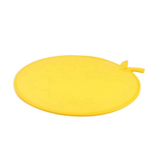 Tabla de Cortar Plástico Redonda Amarilla 31 cm miniatura 7