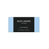 Blue Lagoon Hautpflege - Lava Soap Bar - Blau - Feinkörnige bioaktive Seife - Leicht peelend -...