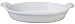 Le Creuset Heritage Stoneware 1-Quart Oval Au Gratin Dish, White