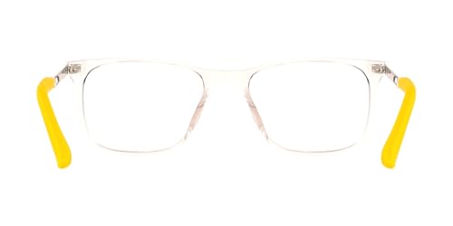 Lunettes de vue Nike 5071 bicolore gris et jaune or 49mm