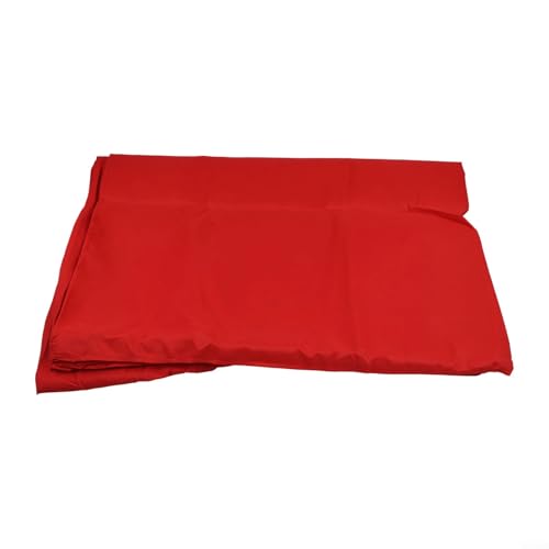 Oniissy Tissu en polyester 160 g/m² - 2 x 3 m - Toile de rechange pour parasol de jardin, terrasse, étal de marché sans cadre - Rouge