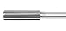 Accusize Industrial Tools 15.0 mm H.S.S. M2 Straight Shank Straight Flute Chucking Reamers, Right Hand, Shank Dia 11 mm, 6 Flute, 8'' Oal, 0400-5150