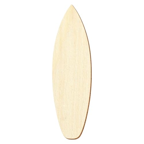 Bütic GmbH Tabla de surf de madera - Decoración para manualidades 3 - 50 cm, paquete con 1 pieza, tamaño: 4 cm