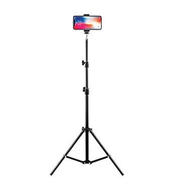 2.1 Meters Photography Tripod Retractable Adjustable Portable Photographic Stand for Reflectors Softboxes Lights for Phone