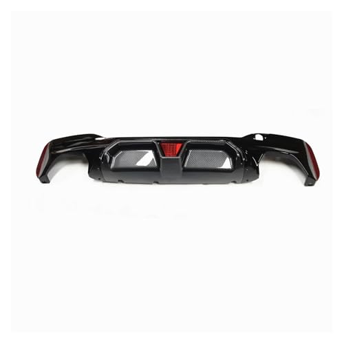 Difusor trasero para BMW Serie 5 G30 G38 con luz integrada look M Sport