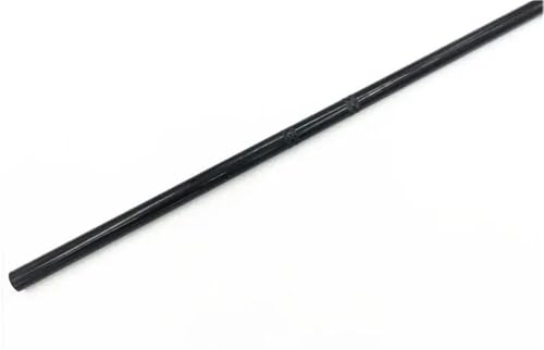 Manillar de motocicleta de 7/8 para sustituir tubos doblados con barra recta negra de 22mm