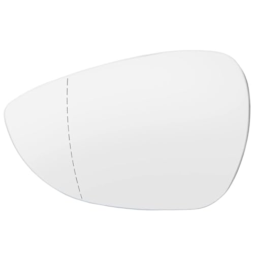 Espejo retrovisor de cristal derecho para Ford B-Max y Fiesta MK7: repuesto adhesivo