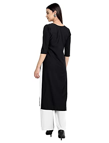 Image of Women's Crepe Straight Kurta