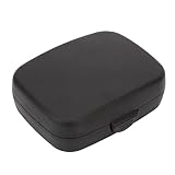 Estuche Protector para Audífonos, Duradero y Resistente ABS Estuche para Audífonos para el Hogar (negro)