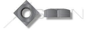 (5000 pcs) 1/4"-20, Square Nuts, Steel, Plain