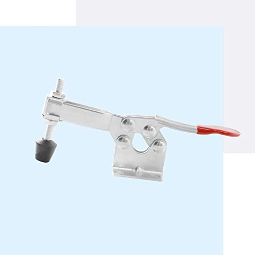 Image of 1PCS 304 Stainless Steel Type 201B, 100KG 220 lbs gripping force, quick clamping tool, hand toggle locking clamp, horizontal quick clamp, tool clamp