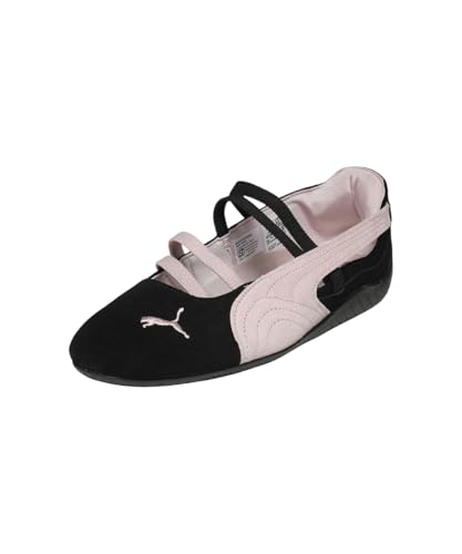 [�v�[�}] �X�s�[�h�L���b�g �o���G �X�j�[�J�[ SPEEDCAT BALLET PINK (BLACK PINK, ���{�̌C�̃T�C�Y���@, ��l, ���l, 24.5 cm)
