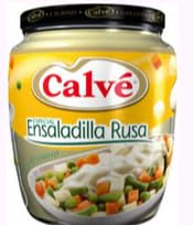 Calvé Maionese per Insalata Russa, Salsa Cremosa e Morbida, Vasetto da 450 ml, Confezione da 3