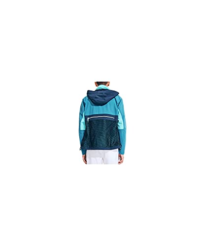 Nautica Mens Lightweight Colorblock Hooded Jacket, Rich Teal, Small Us #TOP1