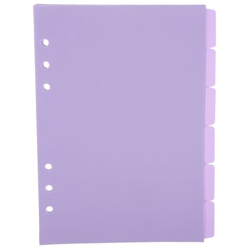 Imagen de TEHAUX 6 Separadores con Pestañas A5 para Estudiantes