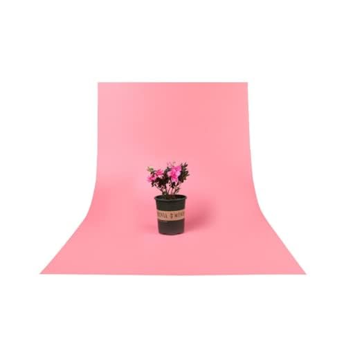 Image of SMILEDRIVE Photography Background Sheets, 60 x 120 cm, Black & Pink | Waterproof, Wrinklefree, PVC Material