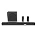 Hisense AX5100Q, 5.1 CH Soundbar,Hi-Concerto,Dolby Atmos, DTS:X, Semi wireless rear surround speakers,6.5" wireless subwoofer, EzPlay