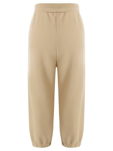 Kids Boys Girls Dinosaur Embroidery Mid Waist Elastic Waistband Sweatpants Trousers for Running Workout Exercise2