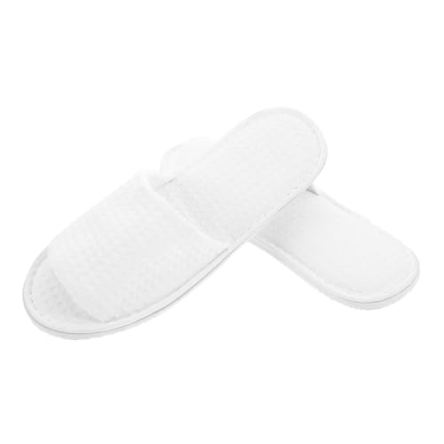 NULYLU Guest Reusable Slippers 5 Toe Unisex Design for Hotel Home Beauty Salons