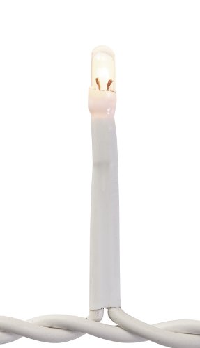 Darice LT60-1 Clear Teeny 20-Bulb Light Set with White Cord for Indoor Use Only