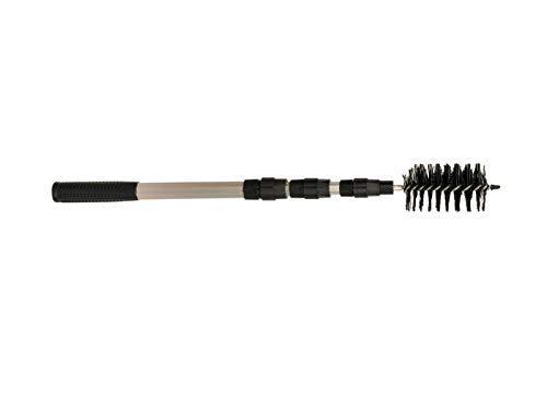 Pond H2o Water Garden Koi Fish Pond Scrub Brush with Telescoping Handle to 70 Inch, for Routine Pond Maintenance & Cleaning