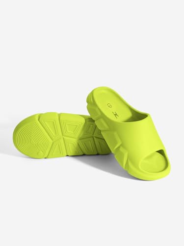 Image of The Souled Store Slides: Men and Boys EVA Lightweight Solid Slip On Sliders