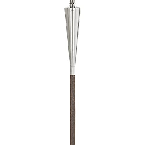 Gartenfackel Blomus Orchus aus Hartholz und Edelstahl mit 300 ml Tank