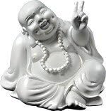 Resin Peace Buddha