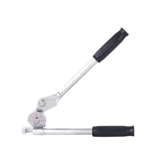 Gwrv �p�C�v�x���_�[�A6mm/8mm/10mm/12mm/14mm/16mm/19mm/22mm�p�C�v�x���_�[�n���h�c�[��180°�|+�A���~�j�E���������Ǘp���d�x (8mm�p�C�v�x���_�[)