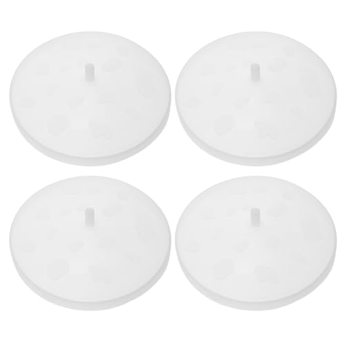 Xmas 4pcs Silicone Popcorn Bowl Lid Microwave Foldable Cover image 5