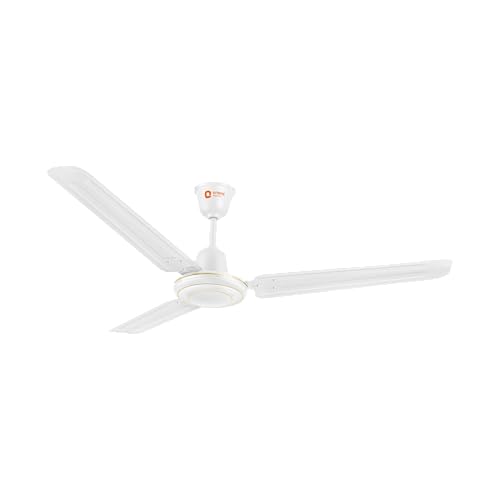 Image of Orient Electric Apex-FX HS 1200mm Ceiling Fan for Home| BEE 1 Star Rated Energy Efficient Fan| Rust Resistant | Strong and Powerful Motor | 2 Years Warranty by Orient | White - Pack of 1