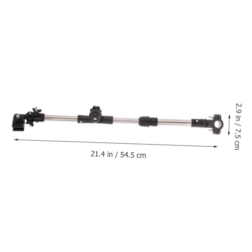 TEHAUX 2 Peças Suporte De Guarda-Chuva De Bicicleta Extensível Suporte De Guarda-Chuva De Bicicleta