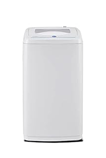 COMFEE' Portable Washing Machine, 1.0 Cu.Ft (IEC) Compact Washer With LED Display, Fully Atomatic Wash Cycles, 2 Built-in Rollers, Space Saving, Ideal Laundry For RV, Dorm, Apartment, Ivory White