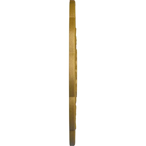 Image of Ekena Millwork CM17TSPGSDecorative Ceiling Medallions Modeled After Original Historical Patterns & Designs, Pharaoh's Gold