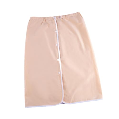 Adults Diaper Skirt Wearable Incontinence Bed Pad, Incontinence Garment, XXL Orange