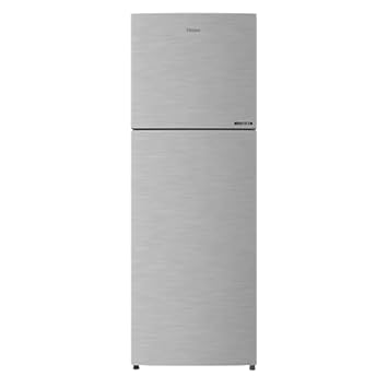 Haier HRF-2783BS-E 258 L Frost Free Double Door 3 Star Convertible Refrigerator (Silver Brushline)