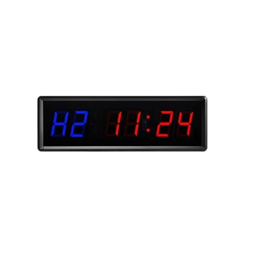 Temporizador digital para gimnasio en casa con pantalla LED miniatura 1