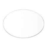 HARFINGTON Watch Crystal Glass Len 28mm Dia 1mm Thick Flat Round Clear Sapphire Glasses Watches Face Crystals Lens Replacement for Watchmaker Repair