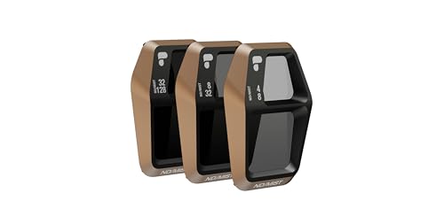 Filtres DJI Air 3S PolarPro Shutter Collection avec pack optique ND8 ND32 ND128 et Black Mist