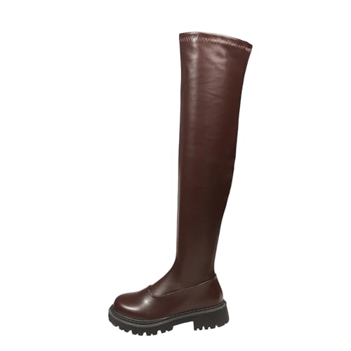 Bottes pour l'automne et l'hiver marron en taille 37 idéales pour le quotidien