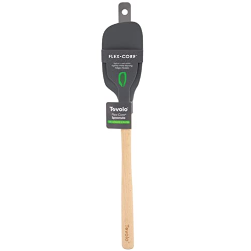 Tovolo 81-16040C Flex-Core Wood Handled Spatula, Easy Clean thumb #4