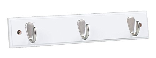 BirdRock Home Modern 3 Hook Coat Rack - Wall Mounted Key Cap