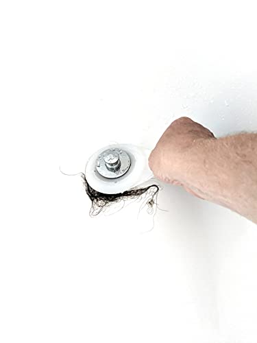 GrandEZ Shower Strainer-Our Hair Catcher Prevents Hair Clogs Immediately, Slips
