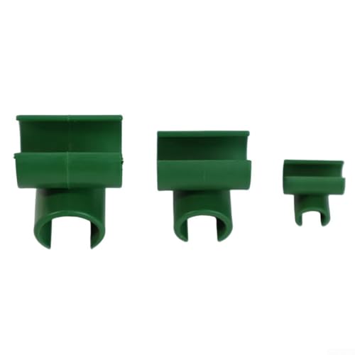 Set mit 100 Gartenspalier-Schnallen-Clips mit 360-Grad-Drehung für flexible Pflanzenunterstützung und anpassbare Rahmenkonstruktion (20,3 cm Durchmesser)
