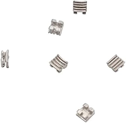 Miniatura 3 de Orthodontic - Soportes de metal con ranura de 022 pulgadas, paquete de 5