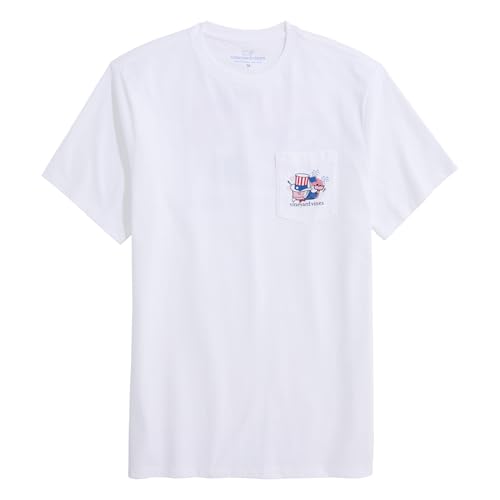 vineyard vines Men's Uncle Sam Whale Short-Sleeve Pocket Tee2