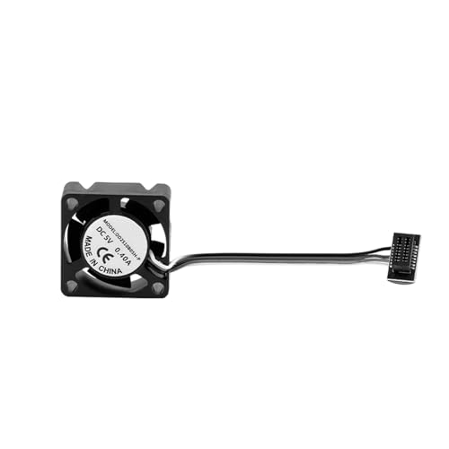 SeulQirw Hotend 2510 axial Flow Fan Kit for Bambu Lab P1P/P1S, 25x25x10mm/ 18000r/min 5V Fans for Lab P1P/P1S 3D Printer hotend Ceramic Heater (P1P/P1S)