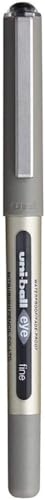 uni-ball Eye UB157 0.7 mm Roller Ball Pens, Black Ink, Pack of 12
