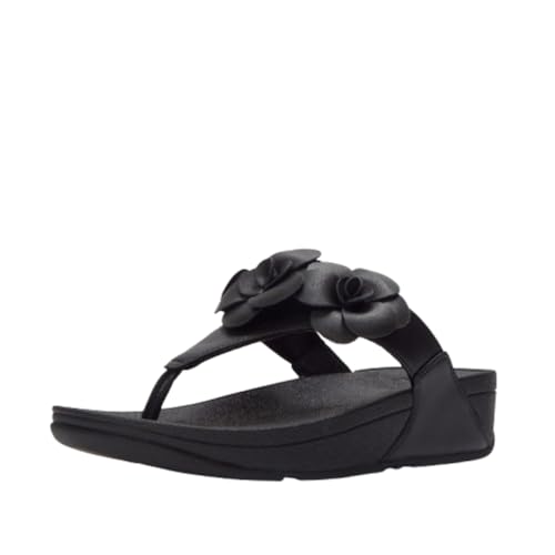 Image of FitFlop Lulu Flower Toe-post Sandals