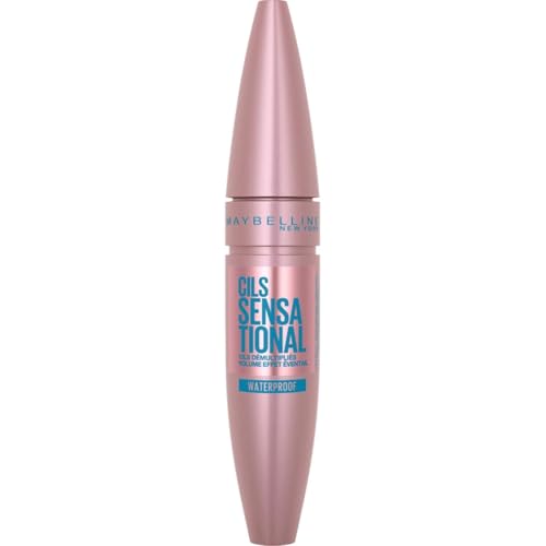 Maybelline New York - Mascara Volume Waterproof - Cils Sensational - Noir - 9,4 ml